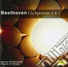 Ludwig Van Beethoven - Symphony Nos.5 & 7 cd