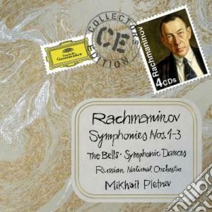 Sergej Rachmaninov - Sinfonie 1 - 3 / danze Sinfoni (4 Cd) cd musicale di PLETNEV/RNO