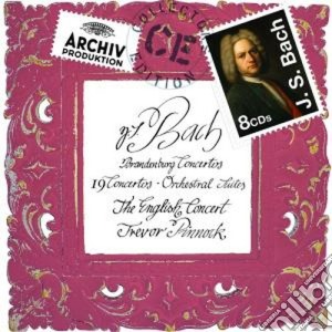 Johann Sebastian Bach - Concerti Brandeburghesi / 4 (8 Cd) cd musicale di PINNOK/EC