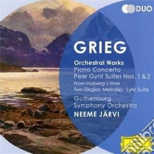 Edvard Grieg - Orchestral Works (2 Cd) cd musicale di Jarvi/gso