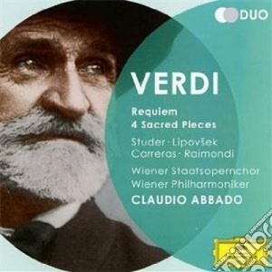 Giuseppe Verdi - Messa Da Requiem, Quattro Pezzi Sacri (2 Cd) cd musicale di Abbado/wp