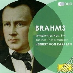 Johannes Brahms - Symphonies Nos.1-4 (2 Cd) cd musicale di Karajan/bp