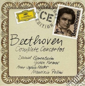 Ludwig Van Beethoven - I Concerti Completi (5 Cd) cd musicale di Pollini/mutter/karaj