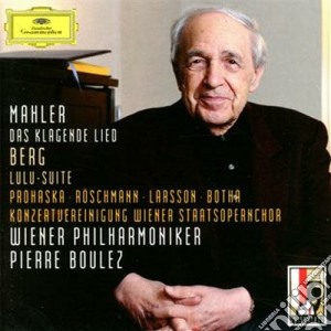 Gustav Mahler / Berg - Das Klagende Lied / Lulu Sui - Prohaska / Boulez / Wp cd musicale di Prohaska/boulez/wp