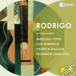 Joaquin Rodrigo - 6 Concertos (2 Cd) cd musicale di Yepes/navarro/eco