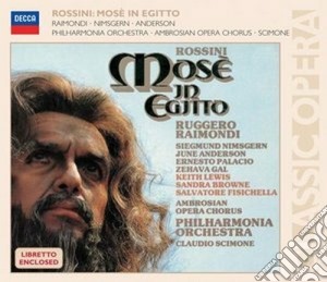 Gioacchino Rossini - Mose' In Egitto (2 Cd) cd musicale di RAIMONDI/SCIMONE