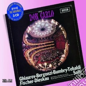 Giuseppe Verdi - Don Carlo (3 Cd) cd musicale di BERGONZI/TEBALDI