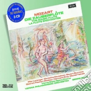 Wolfgang Amadeus Mozart - Die Zauberflote (3 Cd) cd musicale di SOLTI