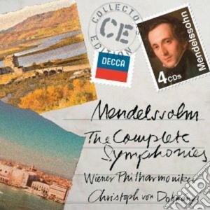 Felix Mendelssohn - Sinfonie Complete (4 Cd) cd musicale di DOHNANYI/WP