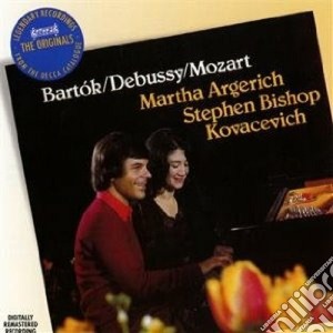 Bartok / Debussy / Mozart: Argerich / Bishop / Kovacevich cd musicale di ARGERICH/KOVACEVICH