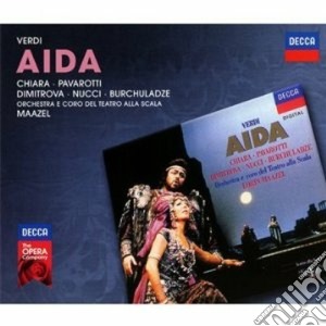 Giuseppe Verdi - Aida (3 Cd) cd musicale di Pavarotti/chiara