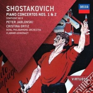 Dmitri Shostakovich - Piano Concertos Nos. 1 & 2, Symphony No.9 cd musicale di Jablonski/ortiz/ashk