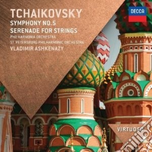 Pyotr Ilyich Tchaikovsky - Symphony No.5, Serenade For Strings cd musicale di Ashkenazy/po
