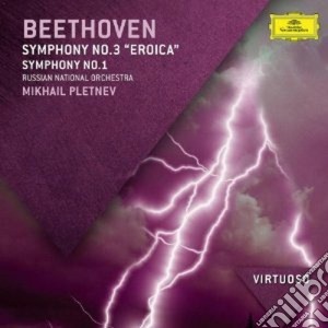 Ludwig Van Beethoven - Symphony No.1 E 3 Eroica cd musicale di Pletnev/rno