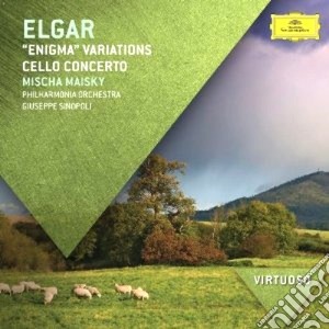 Edward Elgar - Cello Concerto / Enigma Variations cd musicale di Sinopoli/po