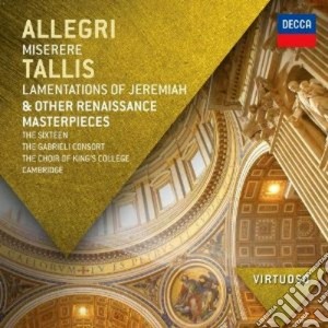 Renaissance Choral Masterpieces: Allegri, Tallis cd musicale di Artisti Vari
