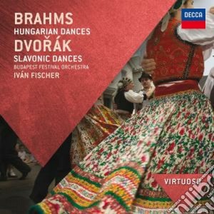 Johannes Brahms / Antonin Dvorak - Dances Hongroises - Dances Slaves cd musicale di Fischer/bfo