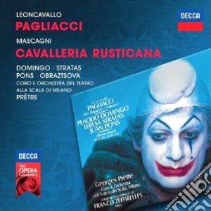 Pietro Mascagni / Ruggero Leoncavallo - Cavalleria Rusticana / Pagliacci (2 Cd) cd musicale di Domingo/pretre