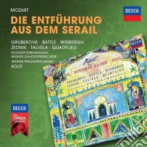 Wolfgang Amadeus Mozart - Die Entfuhrung Aus Dem Serail (2 Cd) cd musicale di Gruberova/battle/sol