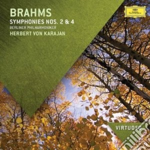 Johannes Brahms - Symphony No.2, 4 cd musicale di Karajan/bp