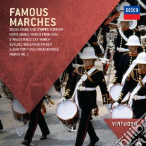 Famous Marches (Virtuoso Series) cd musicale di Artisti Vari