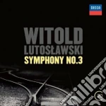 Witold Lutoslawski - Sinfonia N.3 cd