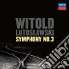 Witold Lutoslawski - Sinfonia N.3 cd