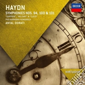 Joseph Haydn - Symphonies Nos. 94, 100 & 101 cd musicale di Dorati/ph