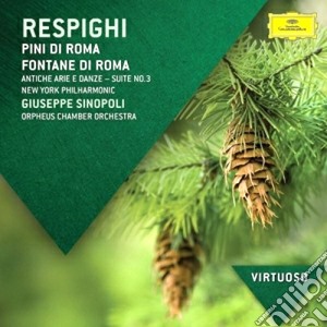 Ottorino Respighi - Pini Di Roma / Fontane Di Roma cd musicale di Sinopoli/oco