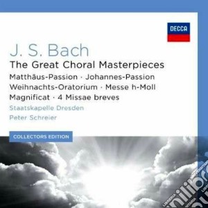 Johann Sebastian Bach - The Great Choral Masterpieces (12 Cd) cd musicale di Schreier