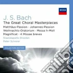 Johann Sebastian Bach - The Great Choral Masterpieces (12 Cd) cd