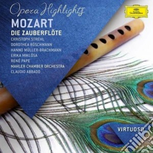 Wolfgang Amadeus Mozart - Die Zauberflote (Highlights) cd musicale di Abbado/mco