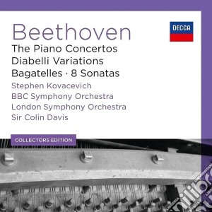 Ludwig Van Beethoven - The Piano Concertos - Bagatelles / 8 Sonatas / Diabelli Variations (6 Cd) cd musicale di Kovacevich