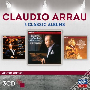 Claudio Arrau - 3 Classics Albums (Ltd. Edt.) cd musicale di Arrau