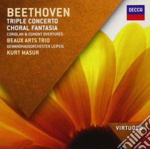 Ludwig Van Beethoven - Triple Concerto cd musicale di Trio beaux arts/masu