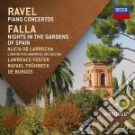 Maurice Ravel / Manuel De Falla - The Piano Concertos - Nights In The Gardens Of Spain cd