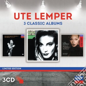 Ute Lemper - 3 Classic Albums (3 Cd) cd musicale di Lemper