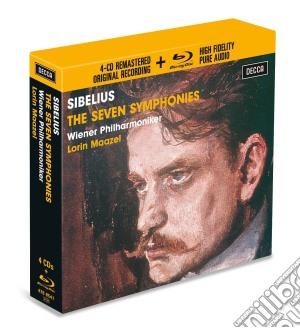 Jean Sibelius - The Seven Symphonies (4 Cd+Blu-Ray) cd musicale di Sibelius