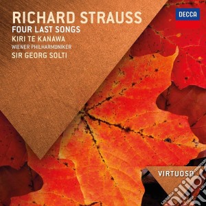 Richard Strauss - 4 Last Songs cd musicale di Kanawa