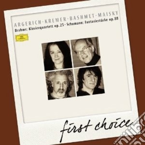 Johannes Brahms / Robert Schumann - Piano Quintet / Fantasie cd musicale di Argerich/kremer/bash