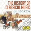 History Of Classical Music (The): From Gregorian Chant To Gorecki (100 Cd) cd