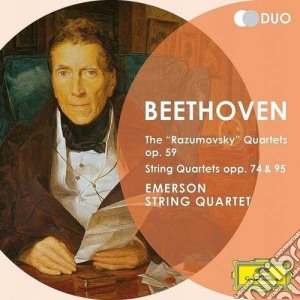 Ludwig Van Beethoven - Quartetti Op 59,74 E 95 (2 Cd) cd musicale di Emerson
