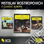 Mstislav Rostropovich - 3 Classic Albums (3 Cd) cd
