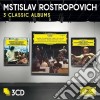 Mstislav Rostropovich - 3 Classic Albums (3 Cd) cd