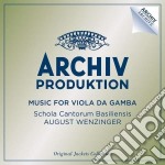 Wenzinger - Music For Viola Da Gamba (4 Cd)