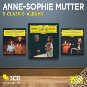 Anne-Sophie Mutter - 3 Classics Albums (3 Cd) cd musicale di Mutter
