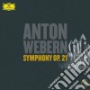 Anton Webern - Symphony No.Op.21 cd