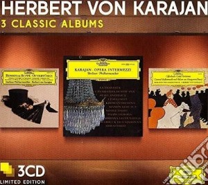 Herbert Von Karajan - Herbert Von Karajan - 3 Classic Albums (3 Cd) cd musicale di Karajan
