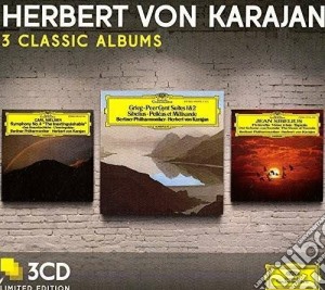 Herbert Von Karajan: 3 Classic Albums - Sibelius / Grieg / Nielsen (3 Cd) cd musicale di Karajan