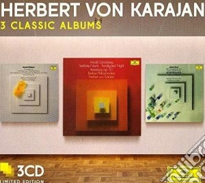 Herbert Von Karajan: 3 Classic Albums - Schoenberg / Berg / Webern (3 Cd) cd musicale di Karajan